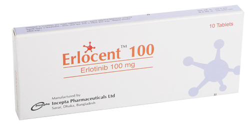 Picture of Tablet Erlocent 100mg